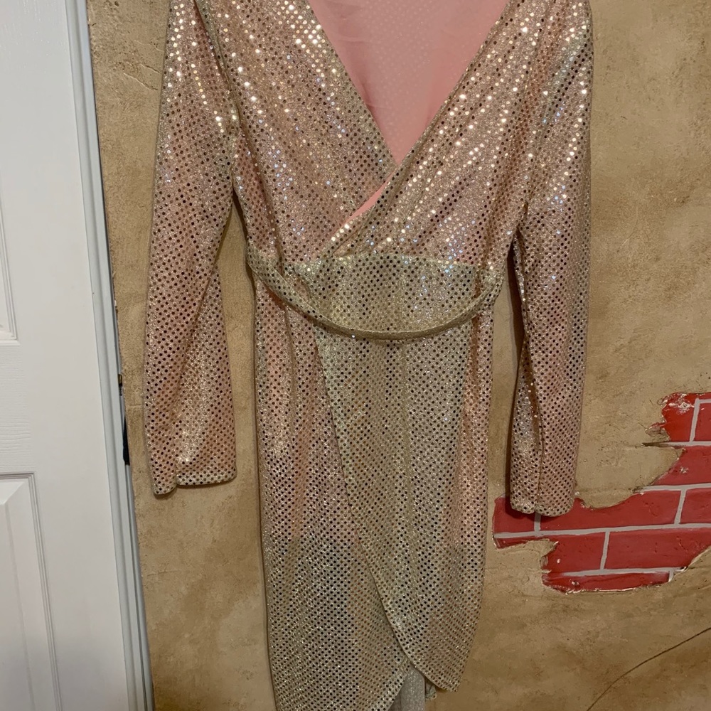 beautiful gold dress